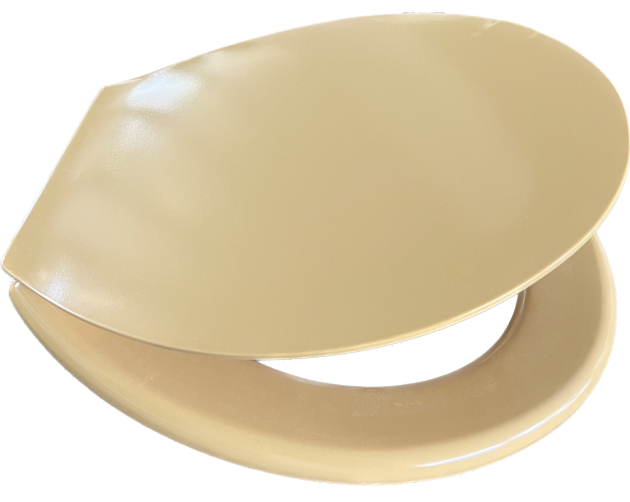 Düsselplastic WC-Sitz Toilettensitz WC-Brille CURRY-Gelb