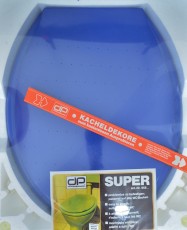 Düsselplastic WC-Sitz Toilettenbrille Sorrentoblau