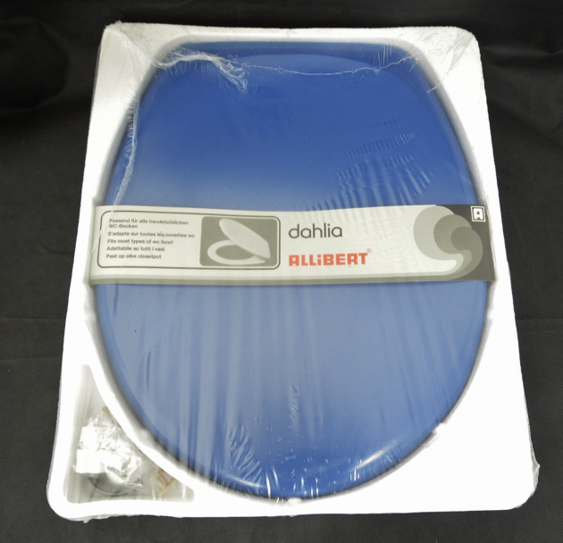 ALLIBERT DAHLIA WC-Sitz Toilettensitz WC-Brille WC-Deckel Sorrento-Blau