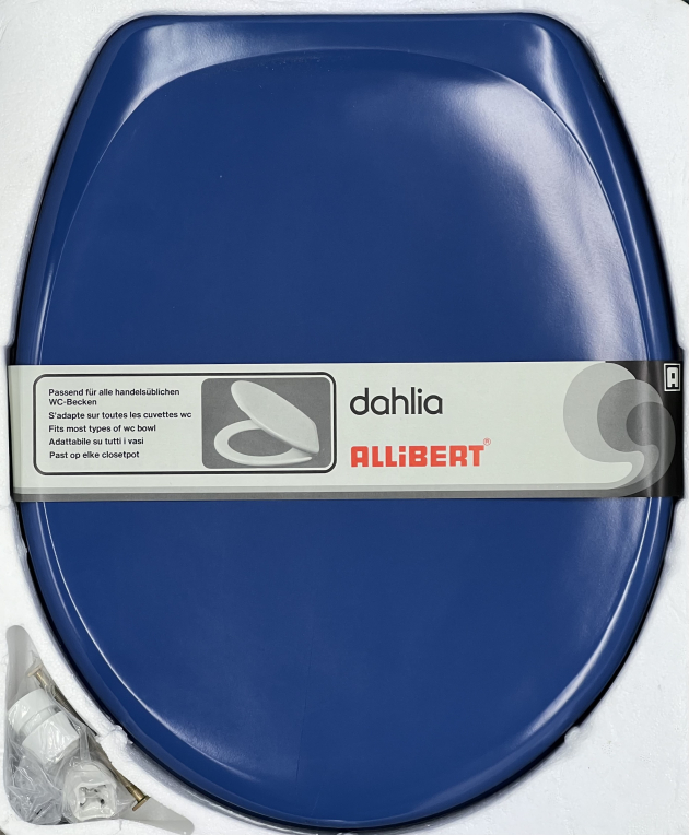 ALLIBERT DAHLIA WC-Sitz Sorrento-Blau Toilettensitz WC-Brille WC-Deckel
