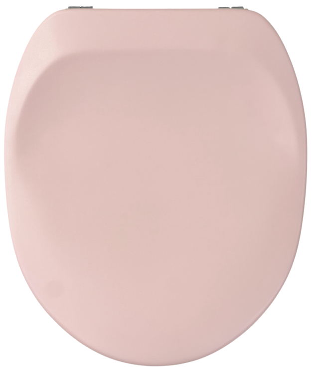 SANIBEL LUXE WC-Sitz MAGNOLIA ROSA mit Edelstahlscharnieren Toilettensitz WC-Brille WC-Deckel