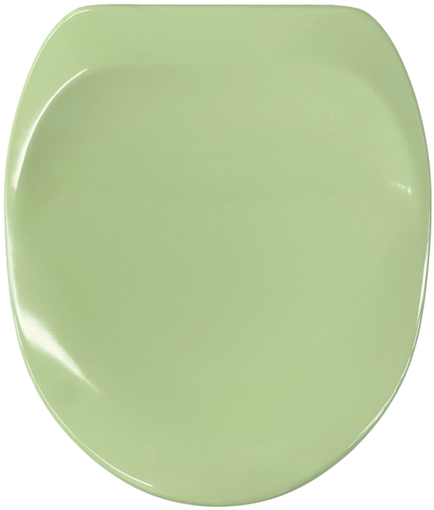 SANIBEL LUXE WC-Sitz EVERGREEN Altfarbe mit Edelstahlscharnieren Toilettensitz WC-Brille WC-Deckel