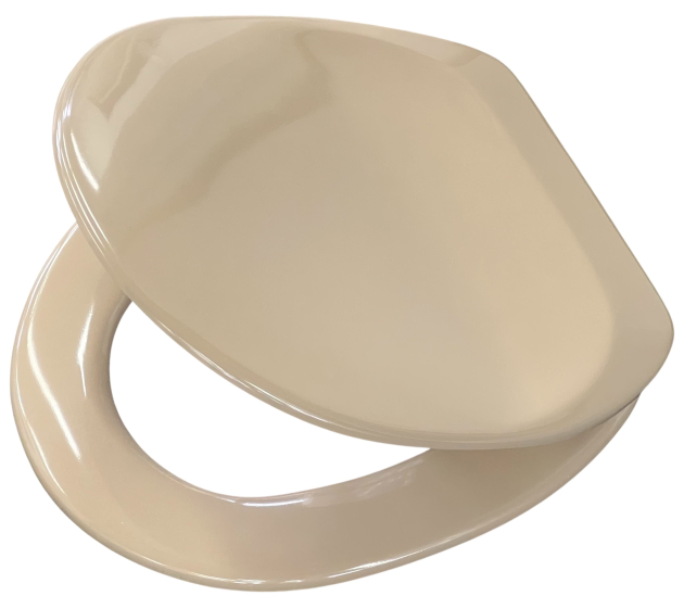 SANIBEL LUXE WC-Sitz KASCHMIR BEIGE / CASHMERE Toilettensitz WC-Brille WC-Deckel