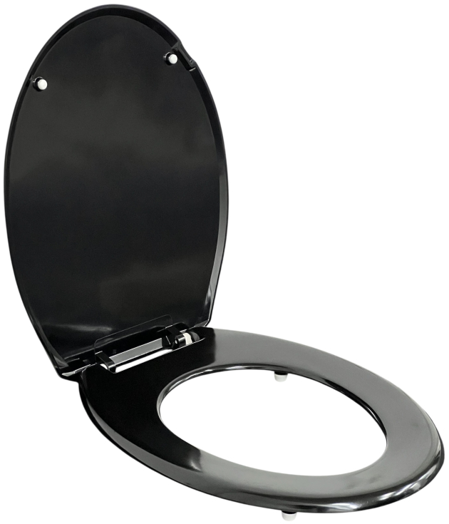 ALLIBERT LUXUS S54 WC-Sitz Toilettensitz WC-Brille WC-Deckel Schwarz