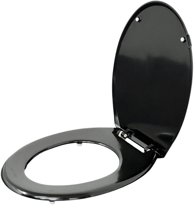 ALLIBERT LUXUS S54 WC-Sitz Toilettensitz WC-Brille WC-Deckel Schwarz