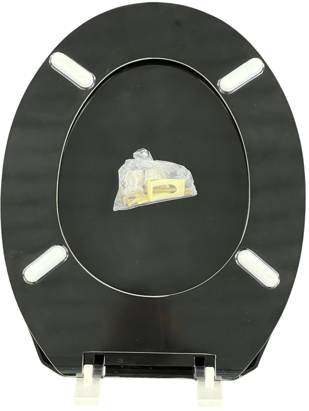 ALLIBERT LUXUS S54 WC-Sitz Toilettensitz WC-Brille WC-Deckel Schwarz