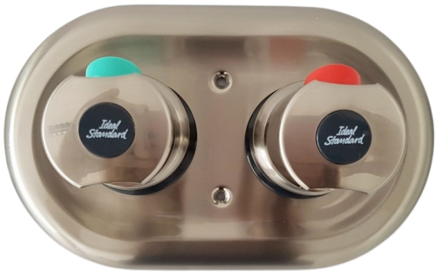 Ideal Standard Bausatz 2 - Idealtherm Junior Thermostat Satin Bad-Armatur