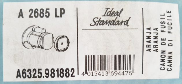 Ideal Standard Rosette Blende für Wandeinbauventil Aranja