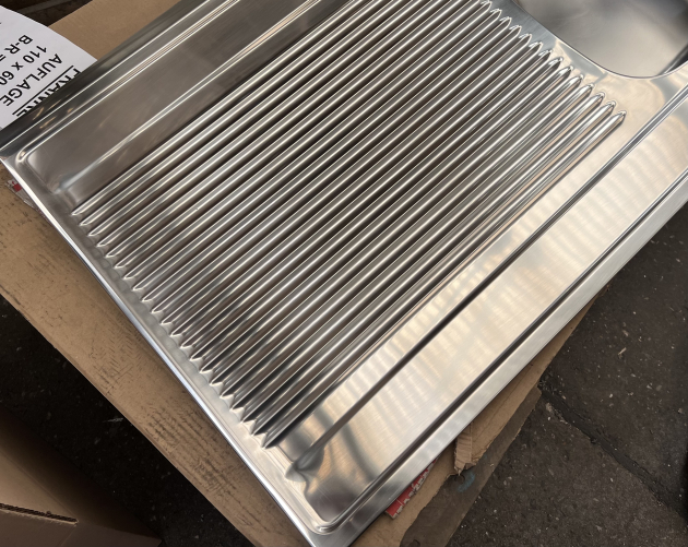 FRANKE Auflagespüle 110 x 60 cm Becken-Rechts #1 Edelstahl Küchenspüle Spüle Spülbecken Ausgussbecken Spültisch Edelstahlspüle Küchenspülbecken