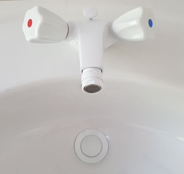 KWC NEOSTAR Bidetarmatur Sitzwaschbecken-Armatur WEISS