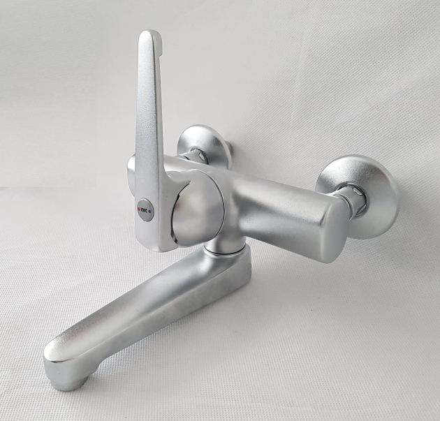 KWC Neodomo Auslauf Wand-Armatur Küchenarmatur CHROM-MATT