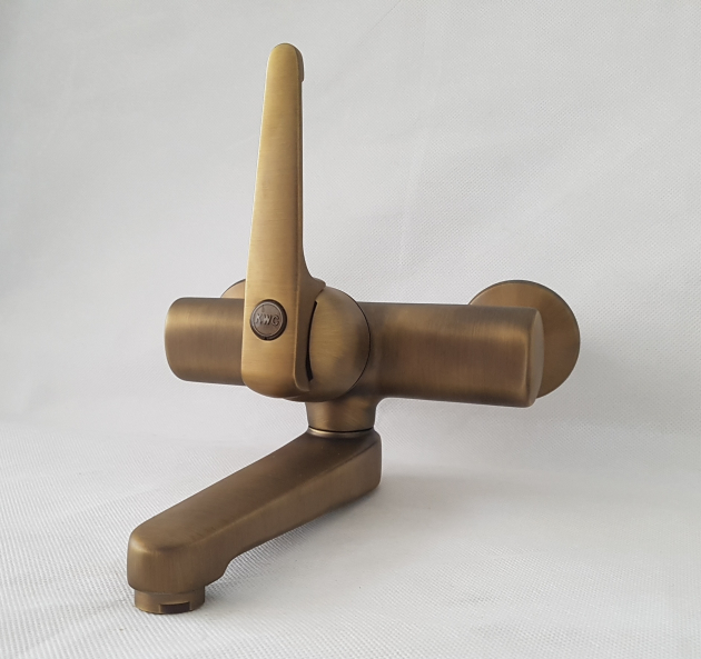 KWC Neodomo Auslauf Wand-Armatur Küchenarmatur BRONZE