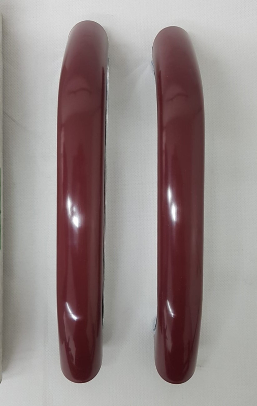 KALDEWEI Badewannengriffe Haltegriffe Wannengriffe 2er Set RUBINROT