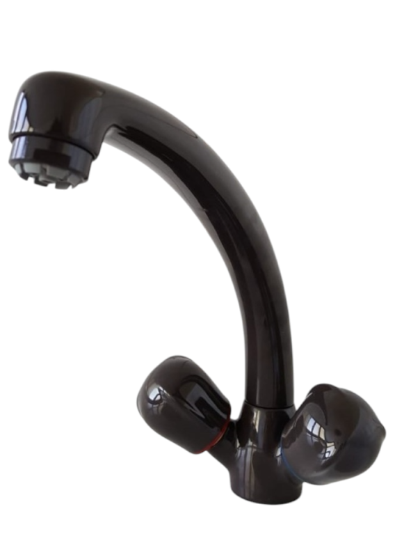 KWC NEOVERSO Küchenarmatur Niederdruckarmatur Mocca Braun Küchenmischer Braun, Armatur für Boiler, Armatur für Untertischgerät, Spülenarmatur KWC