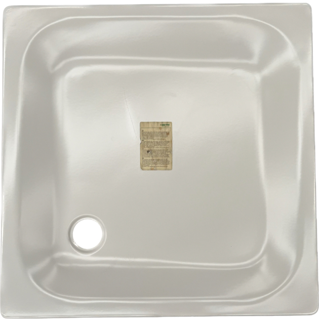 BETTE Duschwanne Dusche 90 x 90 x 6,5 cm Edelweiß *EXTRA FLACH*