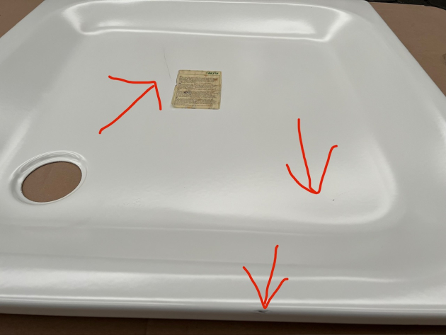 BETTE Duschwanne Dusche 90 x 90 x 6,5 cm Edelweiß *EXTRA FLACH*