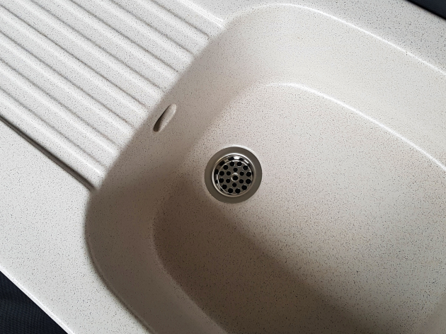 VILLEROY & BOCH Tudor 1.0 Keramik-Spüle Creme/Beige-Granit 92/51 cm