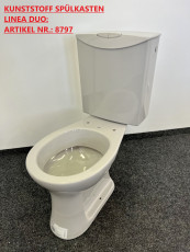KERAMAG Fondo Stand-WC-Kombination Combi-WC 46cm Manhattan Grau