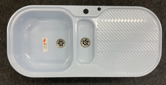 TEKA König Spüle Azur - Blau 99,6 x 46,2 cm B-L