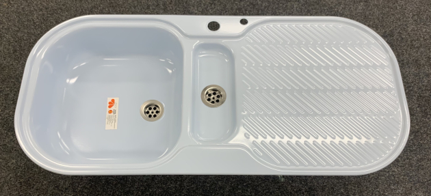 TEKA König Spüle Azur - Blau 99,6 x 46,2 cm B-L