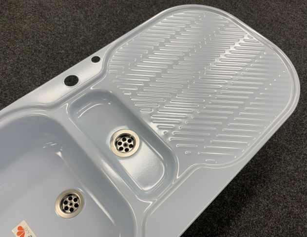 TEKA König Spüle Azur - Blau 99,6 x 46,2 cm B-L