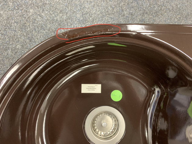 TEKA Premiere 2 Doppelbecken-Spüle MOCCA-BRAUN 96x48,5 cm