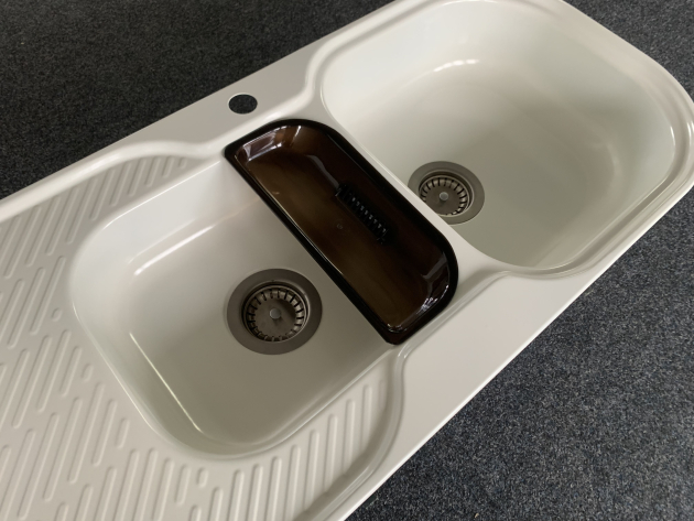 TEKA Resteschale Braun/Schwarz - durchsichtig für Modell Teka As