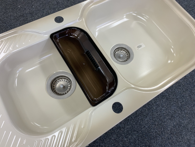 TEKA Resteschale Braun/Schwarz - durchsichtig für Modell Teka As