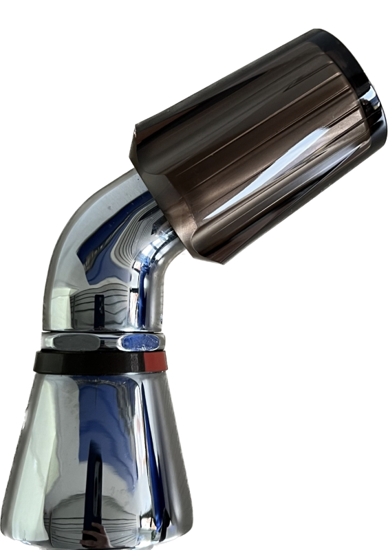 EGRO Friseurarmatur mit Brause Chrom Armatur Friseurarmatur Friseur Spültischarmatur