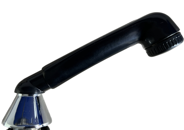 EGRO Friseurarmatur mit Brause Chrom Armatur Friseurarmatur Friseur Spültischarmatur