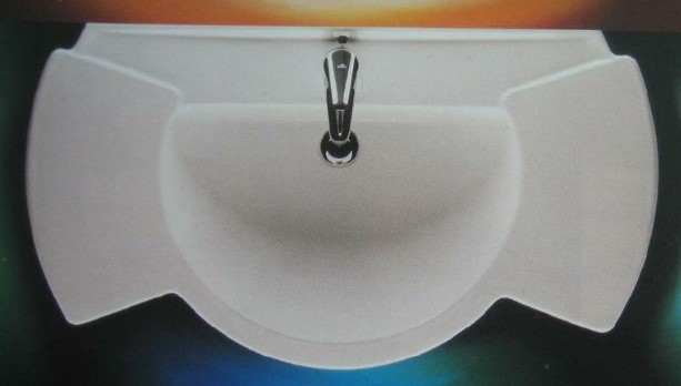 IDEAL STANDARD Castelli Waschbecken Waschtisch WEISS 65 x 51 cm