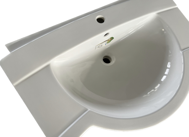 IDEAL STANDARD Aramis Waschbecken / Waschtisch WEISS 85 cm