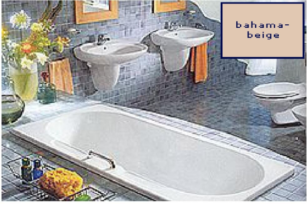 IDEAL STANDARD Badewanne Inga 170 x 80 cm BAHAMABEIGE BEIGE