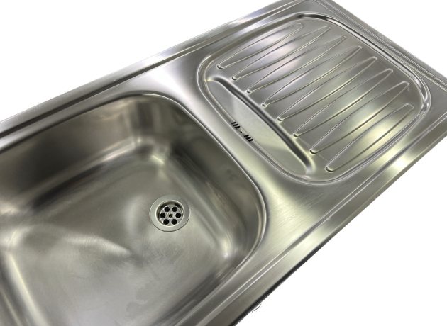 BLANCO FLEX Spüle Einbauspüle Küchenspüle Edelstahl 86 x 43,5 cm