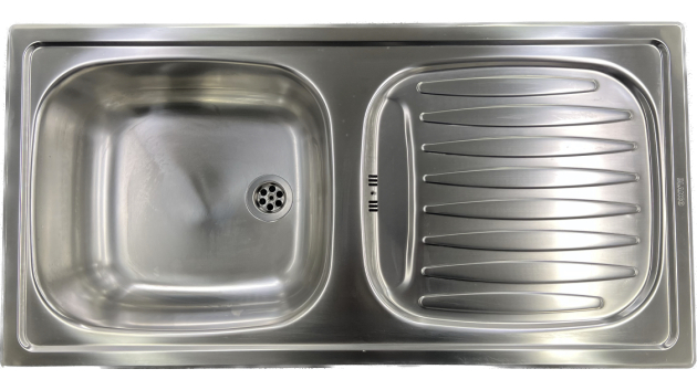 BLANCO FLEX Spüle Einbauspüle Küchenspüle Edelstahl 86 x 43,5 cm