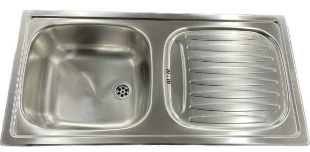 BLANCO FLEX Spüle Einbauspüle Küchenspüle Edelstahl 86 x 43,5 cm