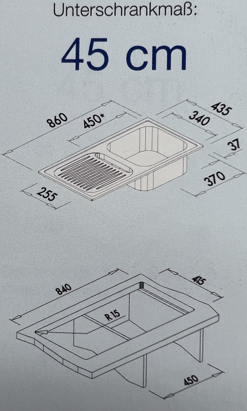 BLANCO FLEX Spüle Einbauspüle Küchenspüle Edelstahl 86 x 43,5 cm
