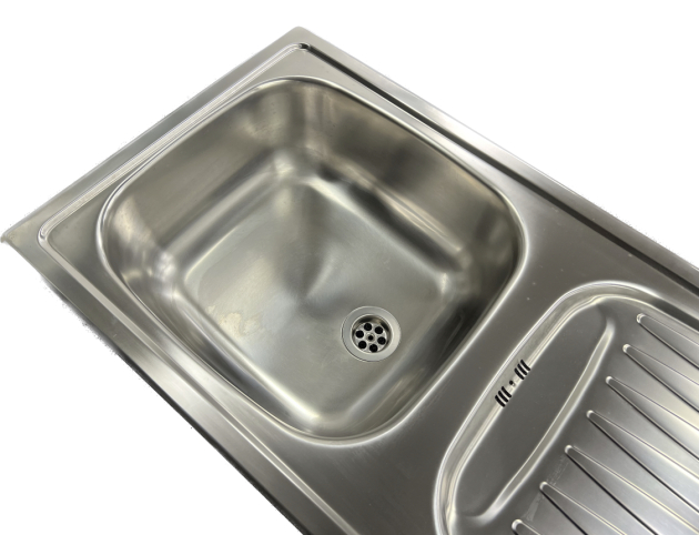 BLANCO FLEX Spüle Einbauspüle Küchenspüle Edelstahl 86 x 43,5 cm