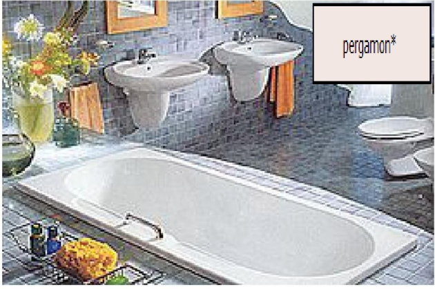 IDEAL STANDARD Badewanne Inga 170 x 80 cm PERGAMON