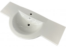 IDEAL STANDARD SIENA Waschbecken Waschtisch 125 x 54 cm rechts und links Schnittkante WEISS