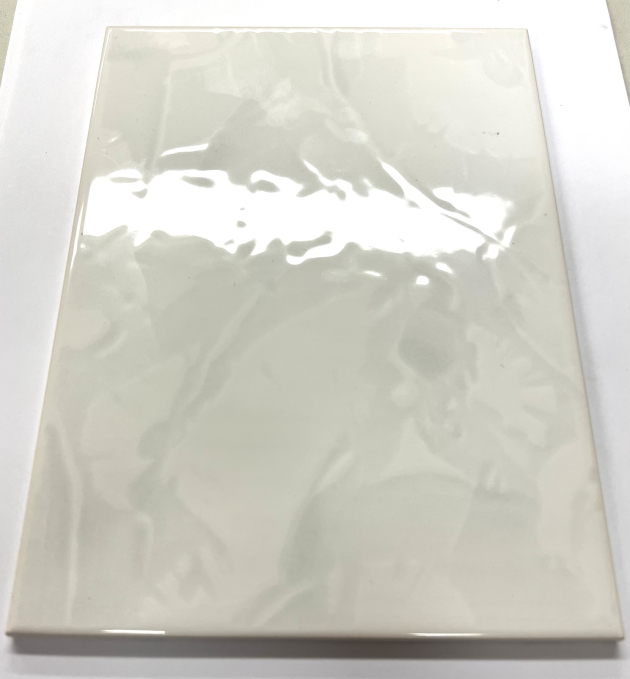 MOSA 2510 Creme mit Struktur Keramik Wandfliesen Altfliesen 80er 90er 15x20 cm