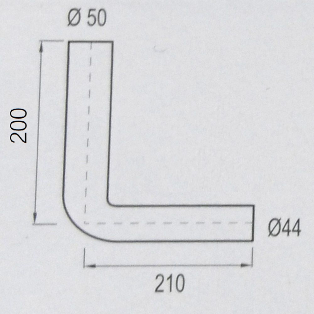 Spülbogen Spülkasten STELLA Spülrohrbogen