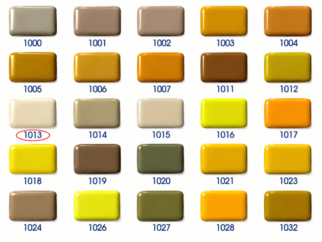 MOSA Wandfliesen 15x15 cm Elfenbein Creme RAL 1013 – Palette 112,5 m² Vintage 70er, 80er, Modell 8670