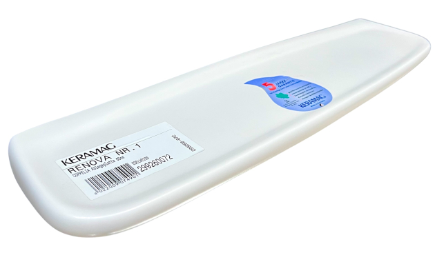 Keramag Renova 60cm Keramik-Ablage Platte Badablage EDELWEISS Weiß Matt