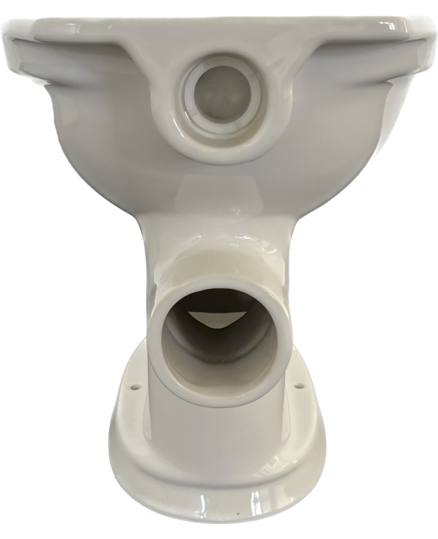 Keramag Stand-WC Flachspüler Elbe WEISS