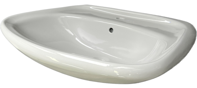 NOVO-BOCH Waschbecken / Waschtisch MANHATTAN-GRAU 70x54 cm