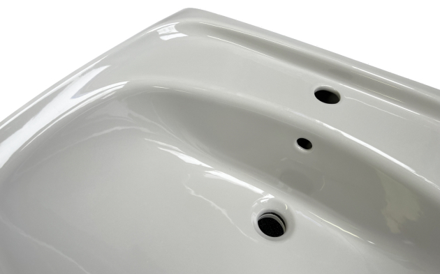 NOVO-BOCH Waschbecken / Waschtisch MANHATTAN-GRAU 70x54 cm