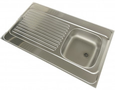 BLANCO Lay-on sink Stainless steel 100x60 cm
