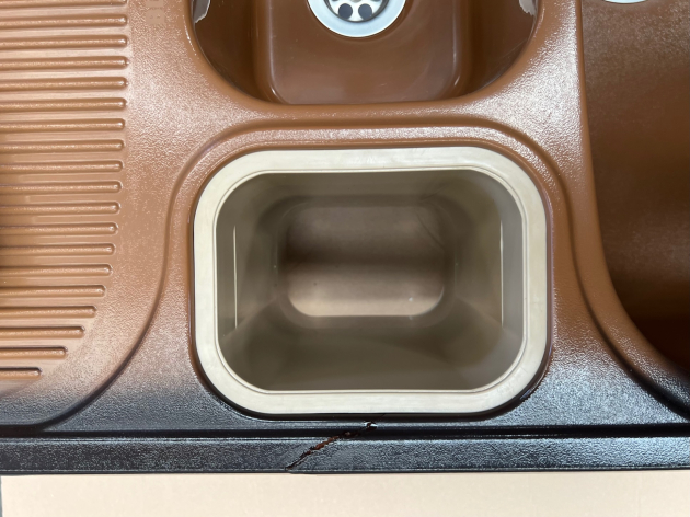 BLANCO Multi-Box Luxus Spüle Brazil-Braun B-R / 99,5 x 49 cm