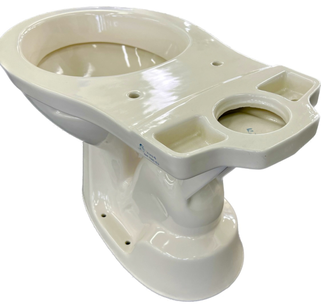 Novo-Boch Stand-WC-Kombination Pergamon Abgang zum Boden ohne Spülkasten